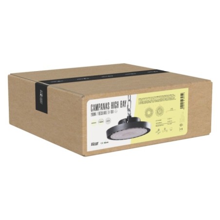 Campanas High Bay Led -  Grandes Alturas 200W IP65 4000 k 120º