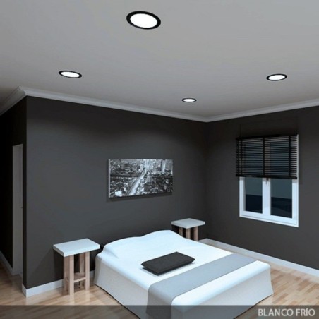 Placa LED 18W 1.380Lm 6000ºK Circular 40.000H