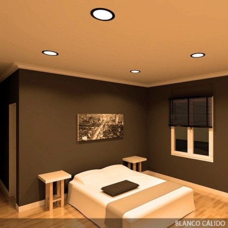 Placa LED 18W 1.380Lm 6000ºK Circular 40.000H
