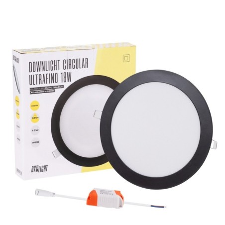 Placa LED 18W 1.380Lm 6000ºK Circular 40.000H