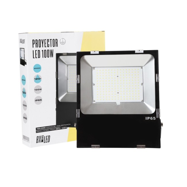 Proyector Led - Foco 100W IP65 6000 K Reg. TRIAC