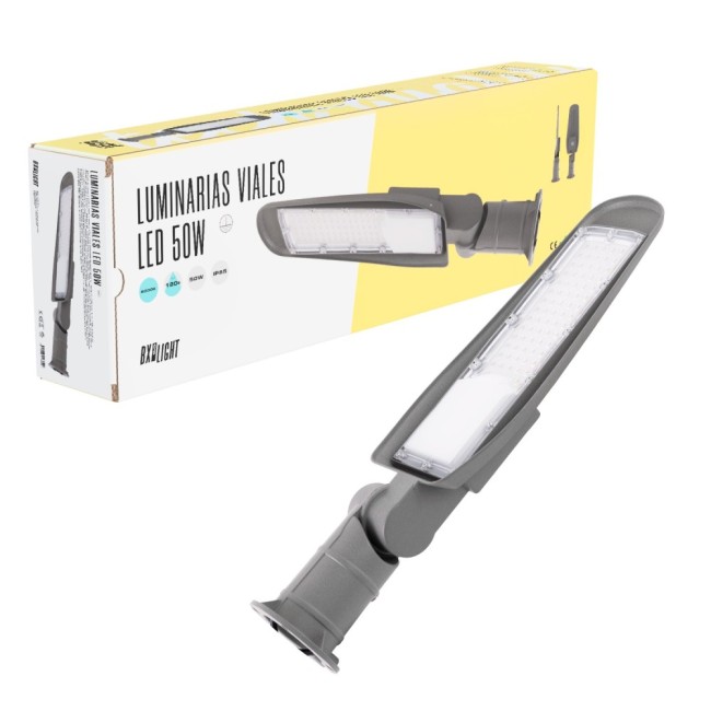 Farola LED 50W 10.000Lm 3000K IP65 PRO SMD5050 50.000H