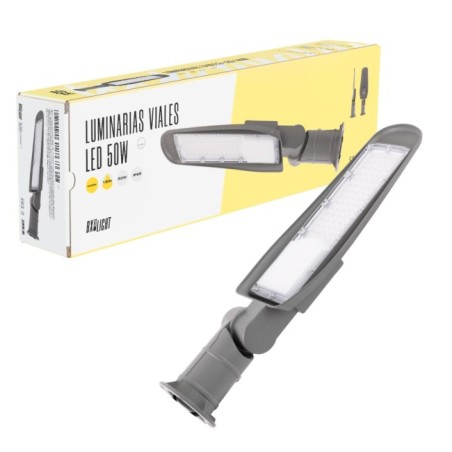 Farola LED 50W 10.000Lm 3000K IP65 PRO SMD5050 50.000H