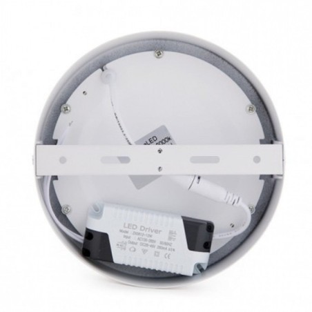 Plafón LED 12W 870Lm 3000ºK Circular 40.000H
