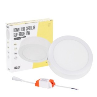 Plafón LED 12W 870Lm 3000ºK Circular 40.000H