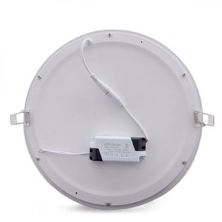 Placa LED 25W 2.000Lm 6000ºK Circular 40.000H