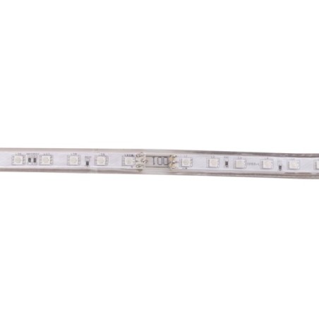 Tira de 60 LEDs/M 500W 42.000Lm 3000ºK SMD5050 220VAC IP65 x50M 40.000H
