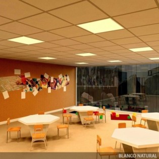 Panel LED Superslim 36W 3.623Lm 6000ºK 60x60Cm UGR19 Marco Blanco 40.000H