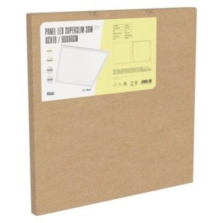 Panel LED Superslim 36W 3.623Lm 6000ºK 60x60Cm UGR19 Marco Blanco 40.000H