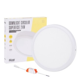Plafón LED 24W 1778Lm  3000ºK Circular 40.000H