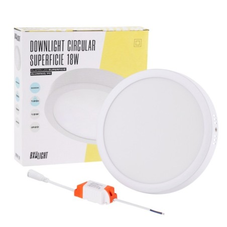 Plafón LED 18W 1.190Lm 6000ºK 40.000H