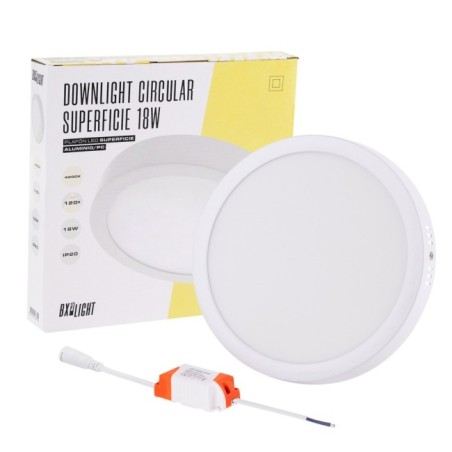 Plafón LED 18W 1113Lm  3000ºK Circular 40.000H