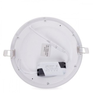 Placa LED 18W 1409Lm 4200ºK Circular 40.000H