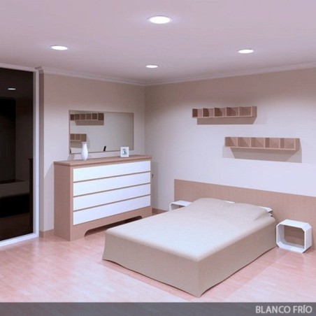 Placa LED 18W 1409Lm 4200ºK Circular 40.000H