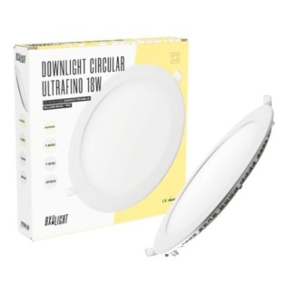 Placa LED 18W 1409Lm 4200ºK Circular 40.000H