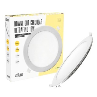 Placa LED 18W 1409Lm 4200ºK Circular 40.000H
