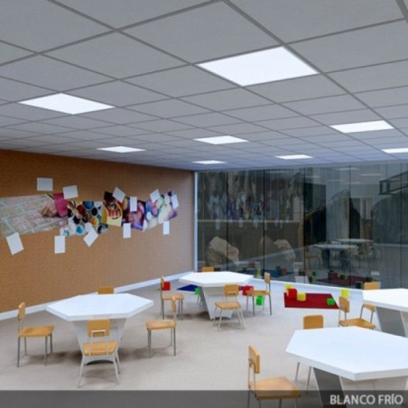 Panel LED Superslim 40W 4500Lm  4200ºK 60x60Cm UGR19 40.000H