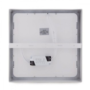 Plafón LED 24W 1778Lm  6000ºK Cuadrado 40.000H