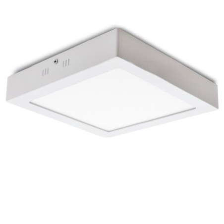 Plafón LED 24W 1778Lm  4000ºK Cuadrado 40.000H