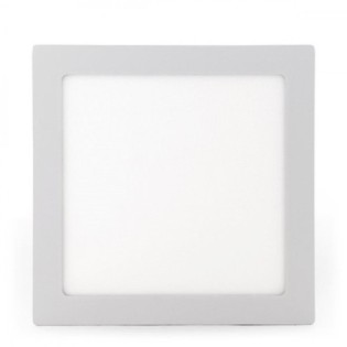 Plafón LED 24W 1778Lm  3000ºK Cuadrado 40.000H