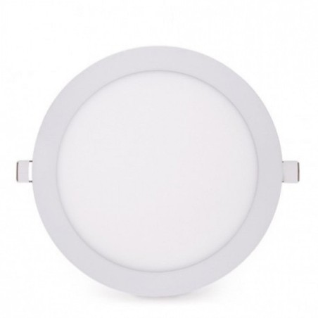 Placa LED 20W 2.000Lm 6000ºK Circular 40.000H