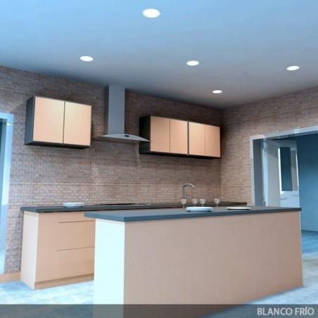 Placa LED 12W 860Lm  4200ºK Circular 40.000H