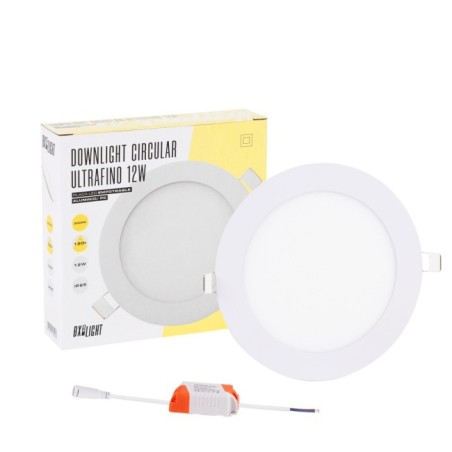 Placa LED 12W 860Lm  4200ºK Circular 40.000H