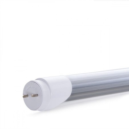 Tubo LED T8 18W 2160Lm 6000ºK 120Cm Cabeza Rotatoria Conexión Un Extremo 60.000H