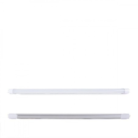 Tubo LED T8 18W 2160Lm 6000ºK 120Cm Cabeza Rotatoria Conexión Un Extremo 60.000H
