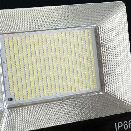 Foco Proyector LED 200W 20.000Lm 6000ºK Solar Sensor 200W + Control Remoto Panel 6V/30W 40.000H