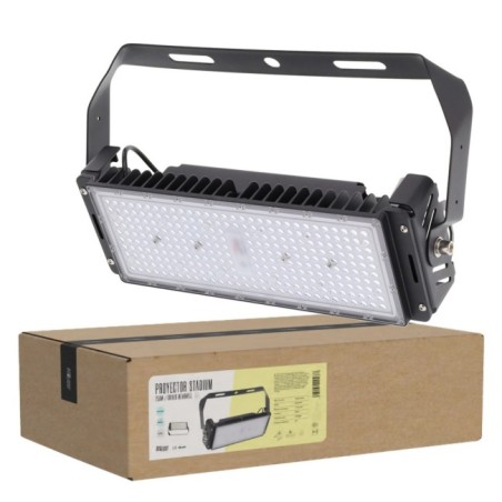 Foco Proyector LED 250W Stadium 37500Lm Driver Meanwell 1-10V IP65 Philips 3030 100.000H