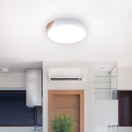 Plafón LED 18W 1.800Lm Circular Bicolor Veronica Temperatura Color Ajustable 40.000H