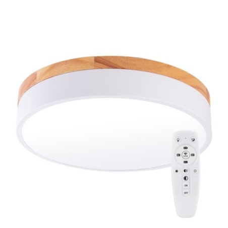 Plafón LED 24W 2493Lm Mando a Distancia (Intensidad-CCT) 10.000H