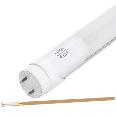Tubo Led T8 18W 1.800Lm 6000ºK 120Cm Sensor Proximidad Microondas (Apagado Total) 40.000H
