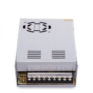 Transformador 220VAC a 24VDC 400W 16.5A IP20 con Ventilador