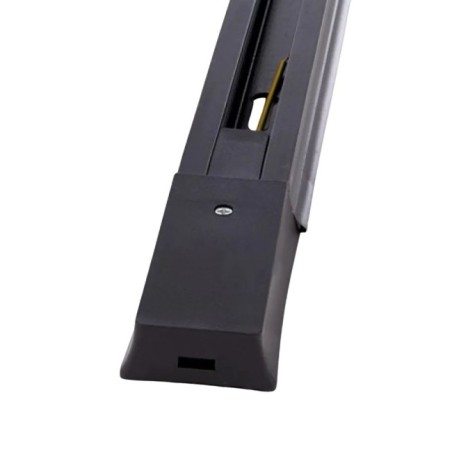 Carril Monofásico Focos LED 2M Negro Aluminio Borna CE RoHS