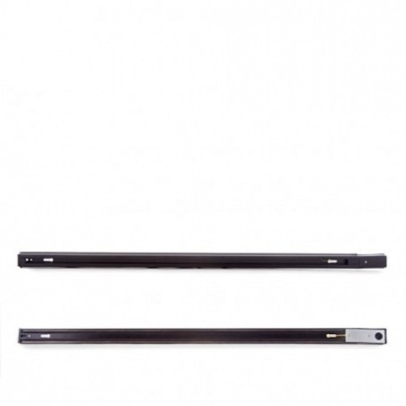 Carril Monofásico Focos LED 2M Negro Aluminio Borna CE RoHS