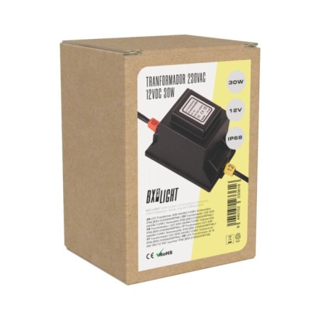 Transformador LED 120W 10A IP20 ABS 169x65x37mm