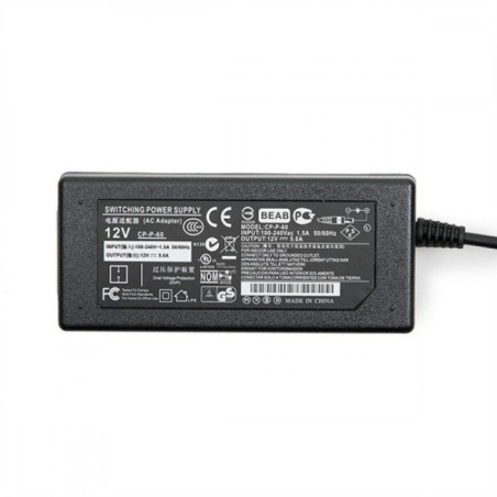 Transformador LED 60W 230VAC/12VDC IP20 ABS Certificados CE RoHS
