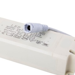 Driver LED 24W, 45-84VDC, 600mA, Dimable, IP20, Clase II