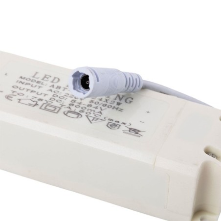 Driver LED 24W, 45-84VDC, 600mA, Dimable, IP20, Clase II
