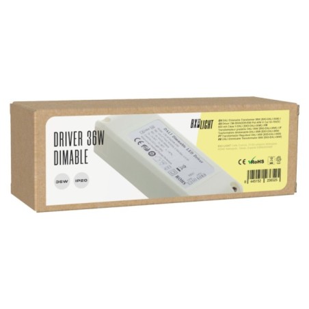 Driver DALI 36W Clase II IP25 100-277V AC 50-60Hz Dimable