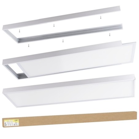 Panel LED 1200x300mm IP25 Aluminio Borna CE RoHS ISO9001