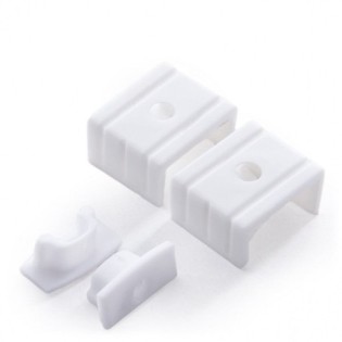 Perfil de Aluminio para Tira LED con Difusor Opal de 1M