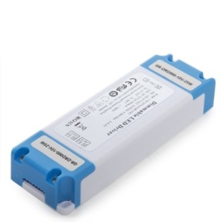 Driver regulable 0-10V 24W, salida 30-72VDC, 300mA, IP25