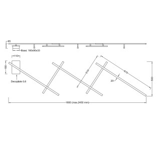 Plafón de techo LED Indira (25W)