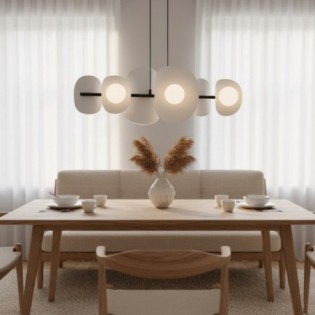 Lámpara colgante Arka negro