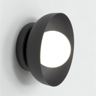 Aplique de pared Fenko negro