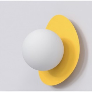 Aplique de pared Neru naranja