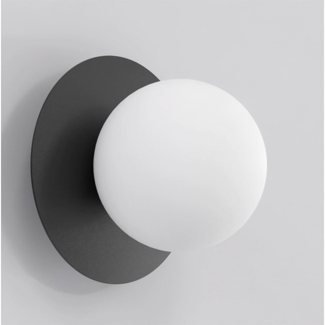 Aplique de pared Zalko negro